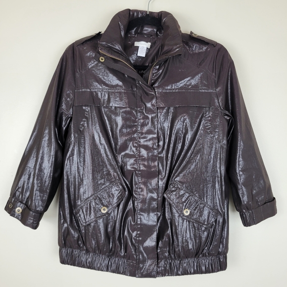 Chico's Jackets & Blazers - Chico's Shiney Jacket